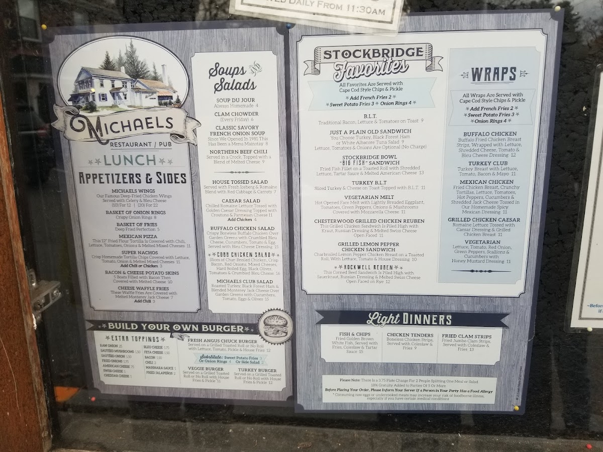 Michaels Restaurant Menu-10