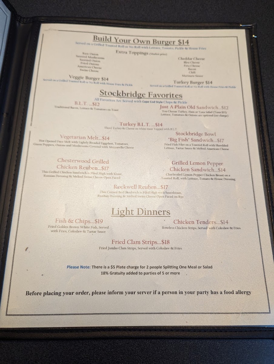 Michaels Restaurant Menu-3