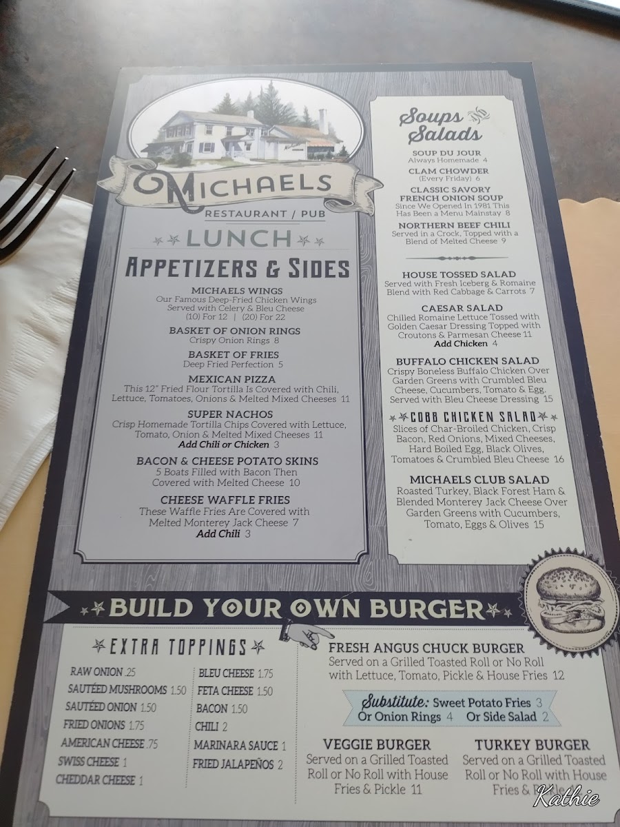Michaels Restaurant Menu-4