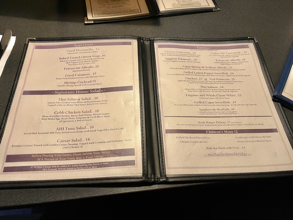Michaels Restaurant Menu-7